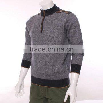 Fully Jacquard Sweater Knitting Machine for Men Pullover Sweater ,machine Knitting Wool Yarn for Winter Sweater With Zipper photo-4