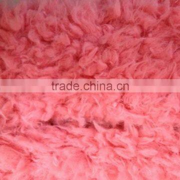2015 fashion imitation goat hair fabric