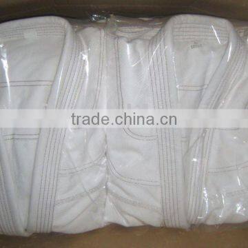 judo gi uniform blank white jodu uniform single weave judo uniform