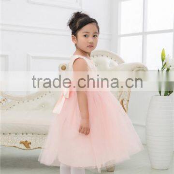 Factory Direct Sales Children Latest Party Wear American Fashion Sleeveless Heirloom Dress photo-3