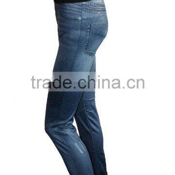 Seamless Printing Jeans Leggings photo-2