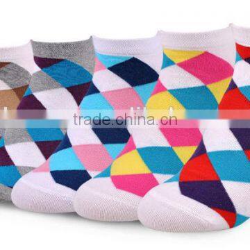 Hot Selling Stripes Women Low Cut Ankle Sock photo-3