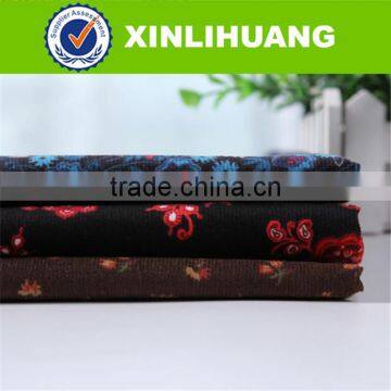 Hot Sale 21 Wale 100% Cotton Printed Corduroy Fabric for Pants photo-2