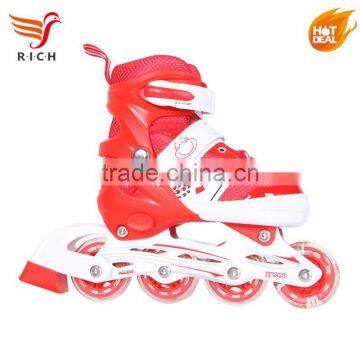 2017 Led Flashing Roller Shoes Skate Rollable Inline photo-3