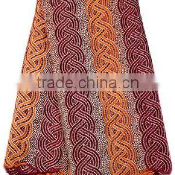 Comfortable Muti-color Beautiful Textile French Lace African Cord French Lace FL 1393 photo-6