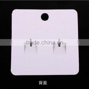Custom Printing Eco-friendly Jewelry Packaging Cards White Paper Jewelry Display Cards for Necklace and Earrings Set photo-4