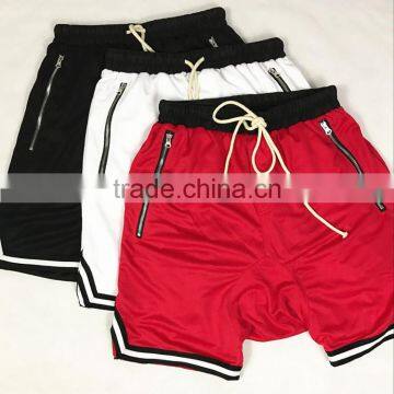 Custom Elastic Waist Gym Striped Basketball Jogger Wholesale Mens Sweat Crossfit Harem Sweat Shorts Pants photo-5