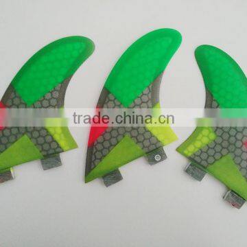 FCS Fiberglass Fin G5 Colorful Surfboard Future Fins Surf Barbatanas photo-3