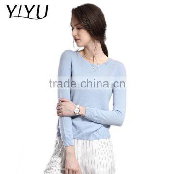 Winter Casual Women O-neck Cashmere Pullover Sweater photo-2