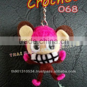 Handmade Crochet Key chains Wholesale Key rings