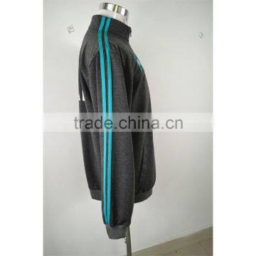 Custom Cheap Polyester&cotton Men's Slim Fit Zip up Hoodie With Pockets