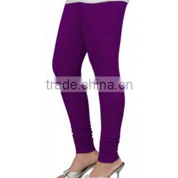 BRINJAL CHURIDAAR LEGGING