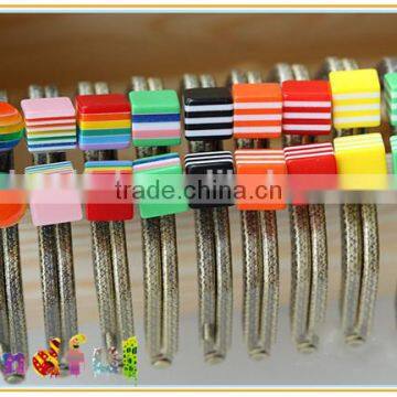 Rainbow Color Cube Coin Purse Women Bag Supplies Metal Purse Frame photo-4