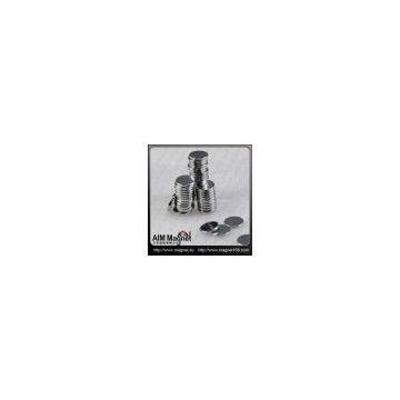 Nickel Coating Flat Disc Neodymium Magnet