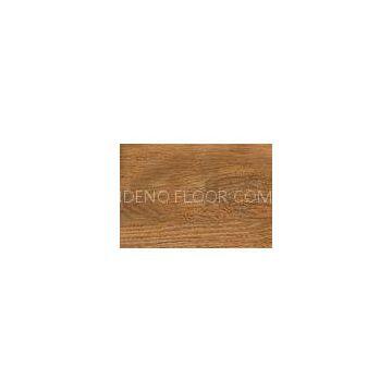 Luxurious 7mm HDF wide plank Laminate Floors , Office water resistant laminate flooring