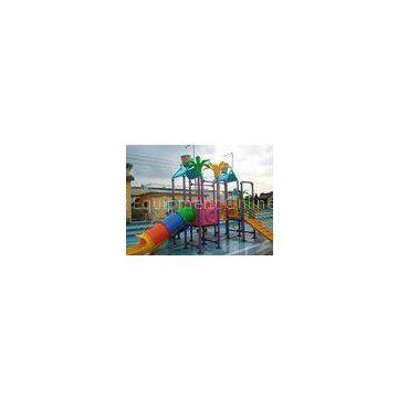 48 Square Meters Aqua Splash Water Park / Water Playground For Kids Playing