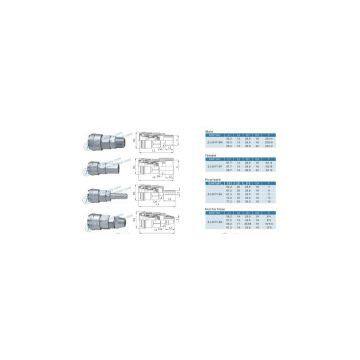 ZJ-201 Carbon Steel Japaness Type Pneumatic Quick Connect Couplers photo-2