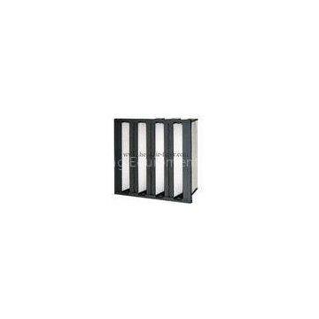 Medium Filter V  Bank  Filters With Glassfiber Media Hot Melt