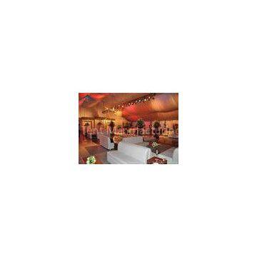 White  Wedding Party Tent UV - Resistant Tent Roof linings 10m By 30m