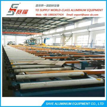 Aluminium Extrusion Profile Belt Type Run Out Transfer Table