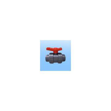 PVC Double Union Ball Valve