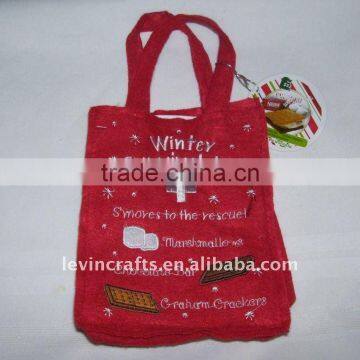 merry christmas flet bag