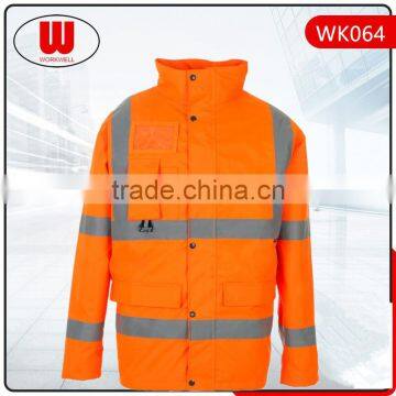 Hi Vis winter multiple pocket jacket