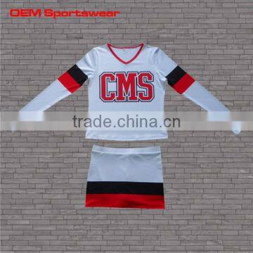 Wholesale girls cheerleading uniforms for school