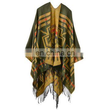 Cross Plum Lengthening Cashmere National Wind Travelling Shawl Scarf photo-5
