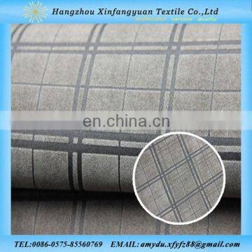 check design flame retardant textile industry 100 cotton twill flocked fabirc