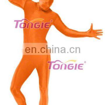 For Sale Orange Halloween Lycra Zentai