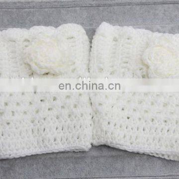 Winter Hand Crochet Short Boot Cuffs Christmas Gifts