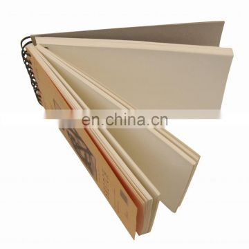 90gsm 120sheets peforated wire bound coloured cover A3 Sketch pad