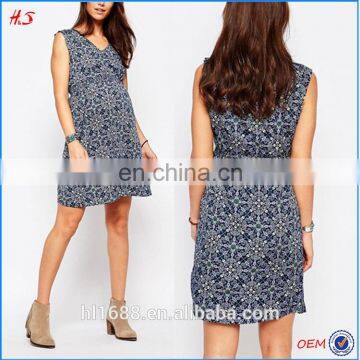 Wholesale Latest Fashion Maternity Clothes for Pregnant Women Sleeveless Women Dresses