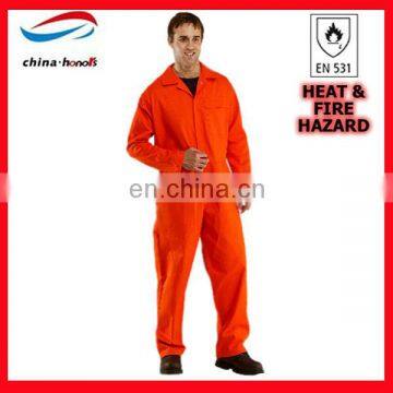 en 531 fire retardant coverall/fire retardant cotton coverall