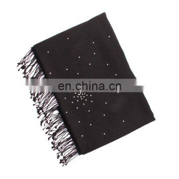Silk Pashmina Wool Shawls With Crystal 2016 photo-4