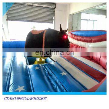 angry smoking mechanical bull for sale/ inflatable mechanical bull ride rodeo