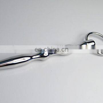 Insertable stainless steel Penis plug glans ring