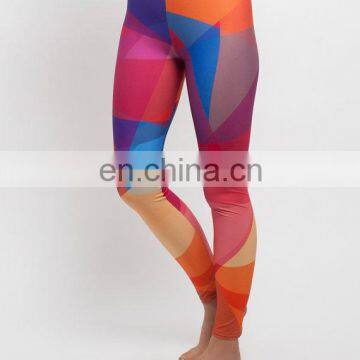 four needles six lines factory digital womens printed leggings custom