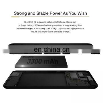 2018 Hot and New Drop Shipping BLUBOO D2 SmartPhone, Original Unlocked 3300mAh 3G 4G Mobile Phone, GPS Dual SIM Cell Phone photo-3