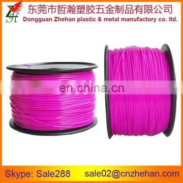 100% virgin PLA/ABS material 3D filaments pink color