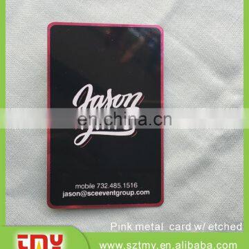 Durable and High Quality Business Promotional Matte Black Visa Card photo-6