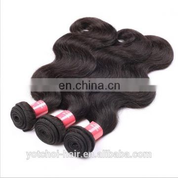 Natural looking grade 7A Body wave virgin human hair extension