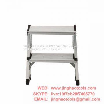 Aluminum Double Sided Ladder 2 Steps photo-2