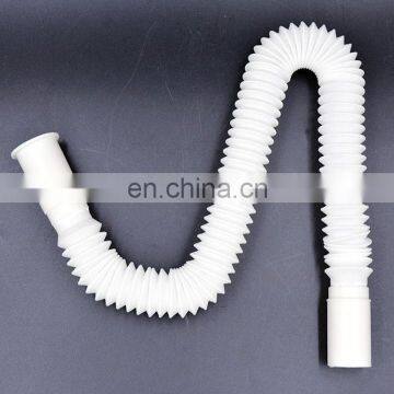 Factory price best sales PVC bathtub fittings flexible waste drain pipe