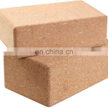 Organic High Density Natural Cork Pilates Brick Yoga Block