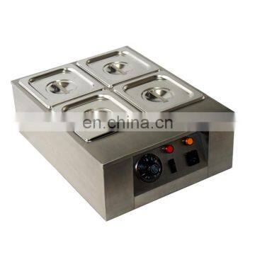 4 Stove Commercial Chocolate Stove Electric Party DIY Chocolate Melting Machine