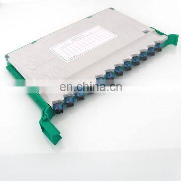 12 Port Fiber Optic Splice Tray Apply Fiber Optical Distribution Box Outdoor Fiber Patch Panel Cabinet Box