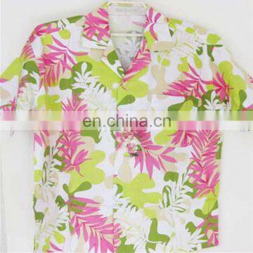 100% cotton island shirts hawaii shirts