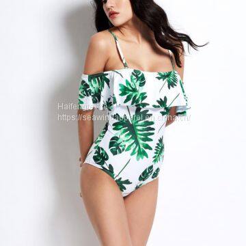 Manufacturer Prices Custom Design Beachwear Girls Bathing Suits One Piece Swimwear photo-3